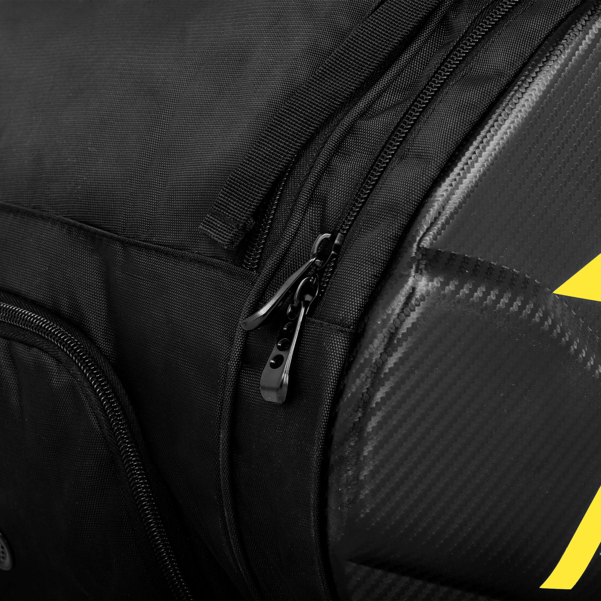 Borsone Padel Nero e Giallo