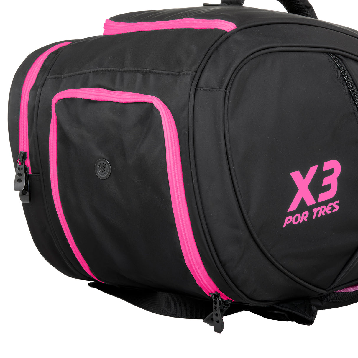 Borsone Nero e Fucsia Bahia