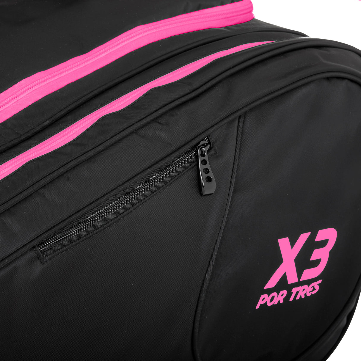 Borsone Nero e Fucsia Bahia