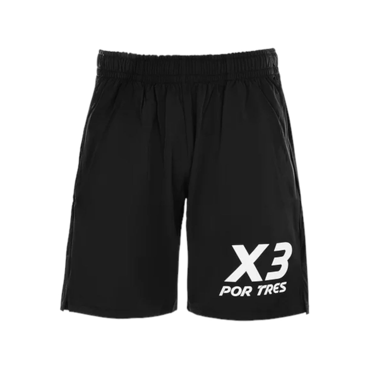 Pantaloncino Vigo Uomo Nero con logo Bianco