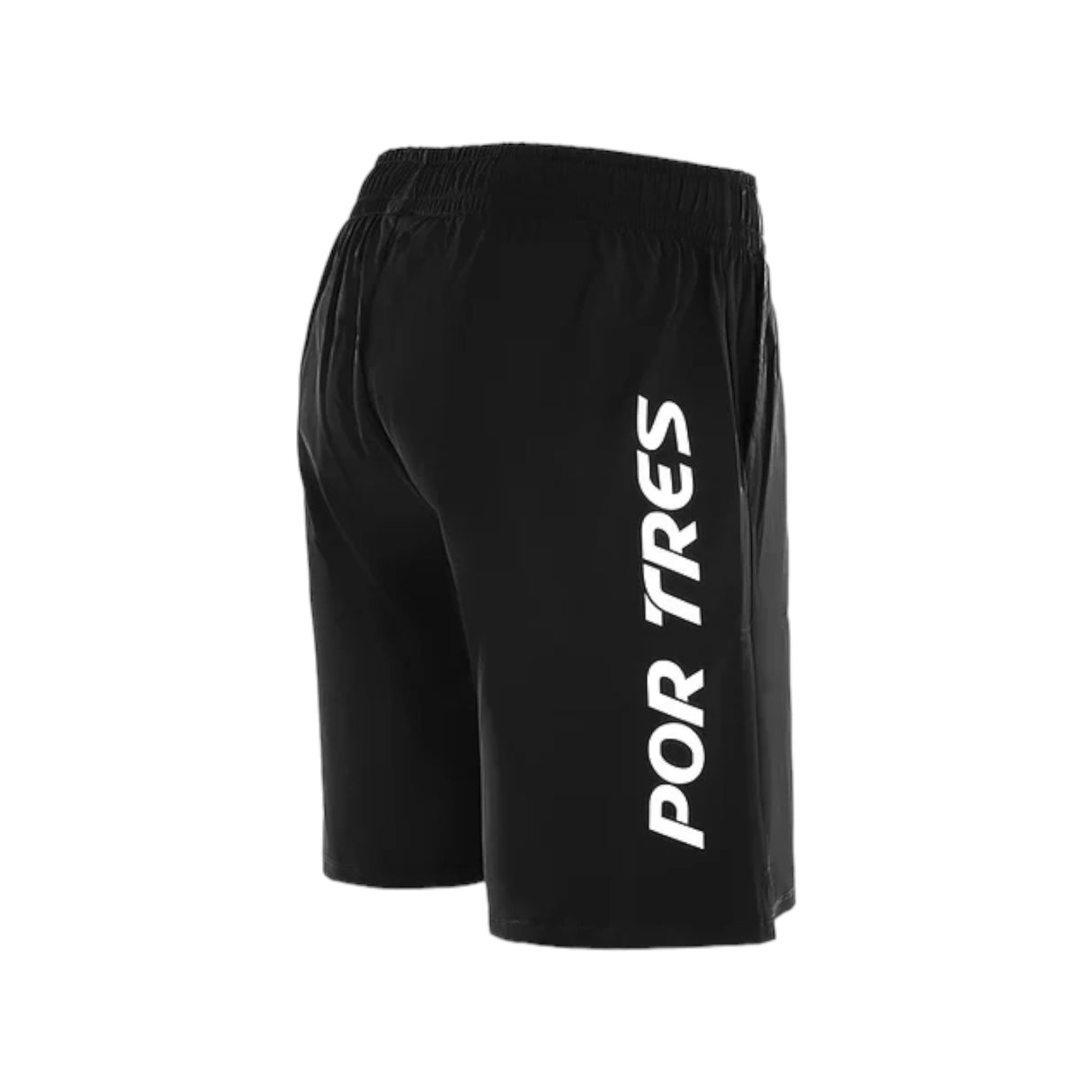Pantaloncino La Nucia Uomo Nero logo Bianco