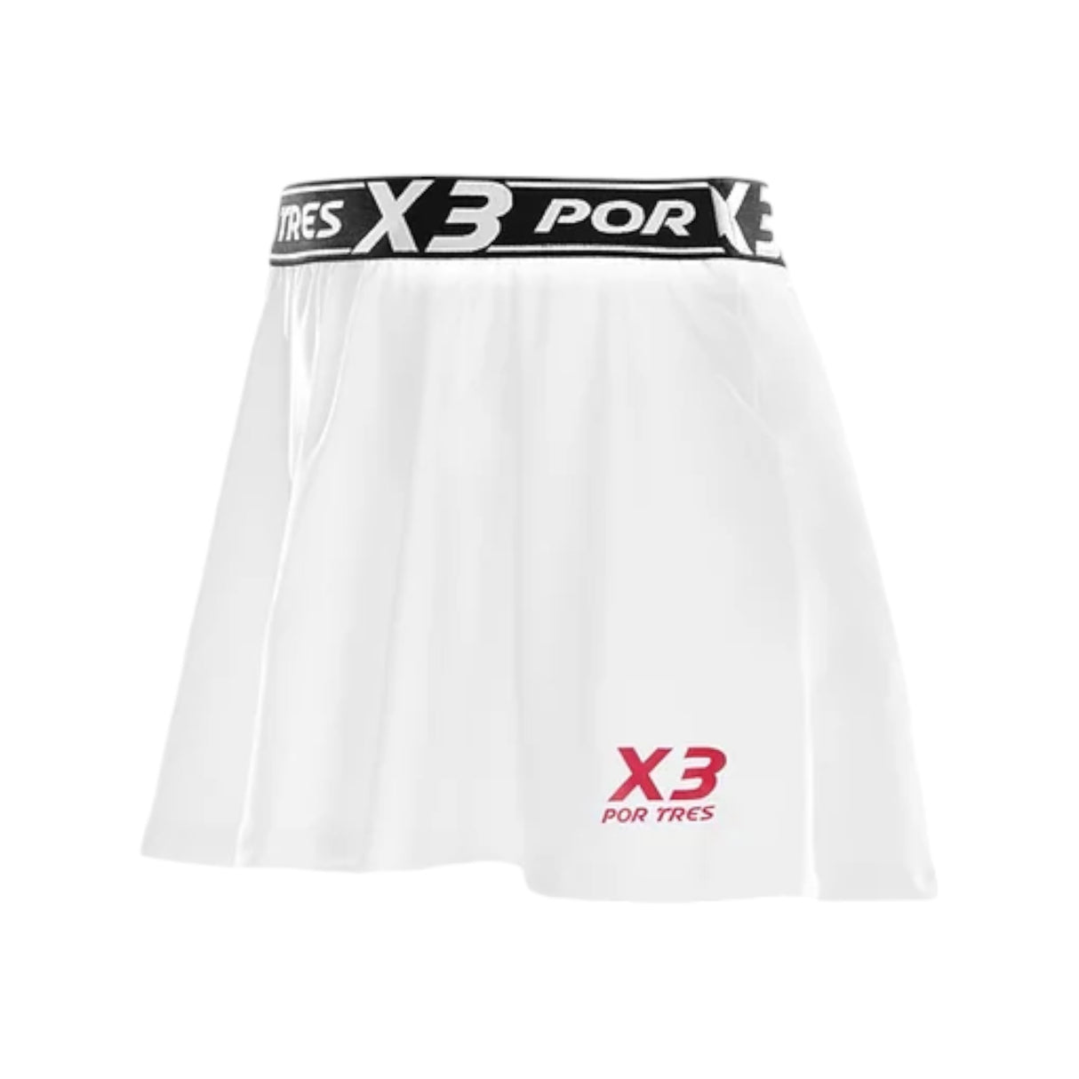 Gonna Santander Bianca e Fucsia