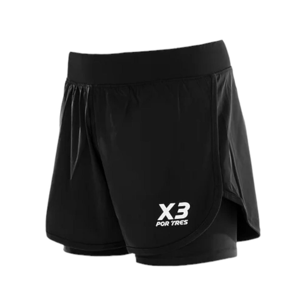 Pantaloncino Rome Donna Nero Bianco