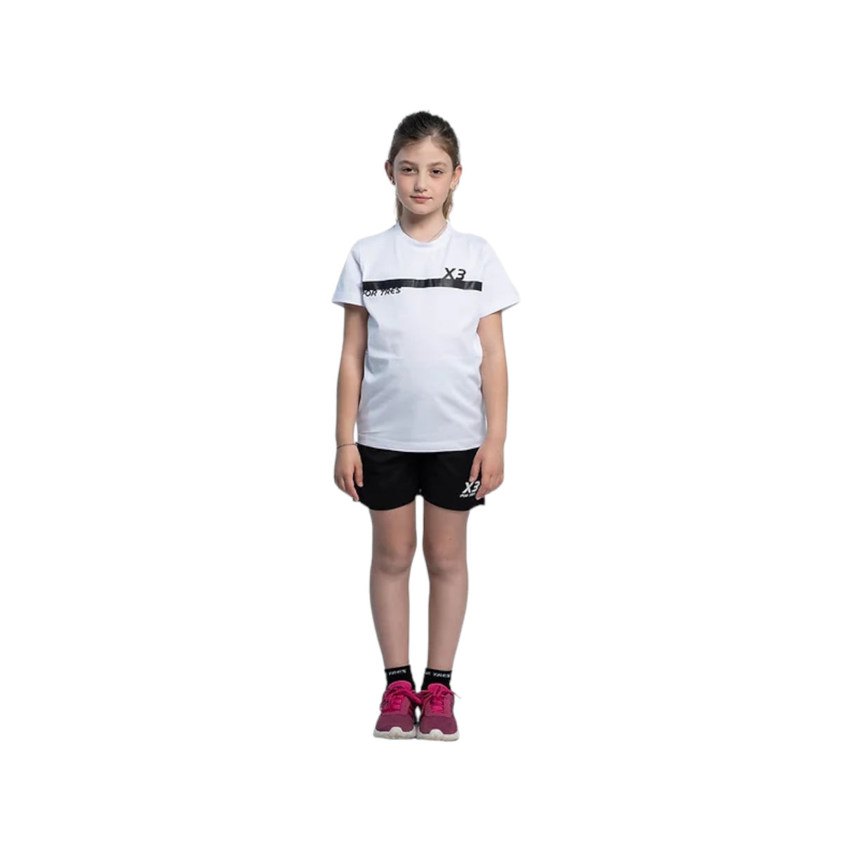 T-shirt Nederland Kids Bianco