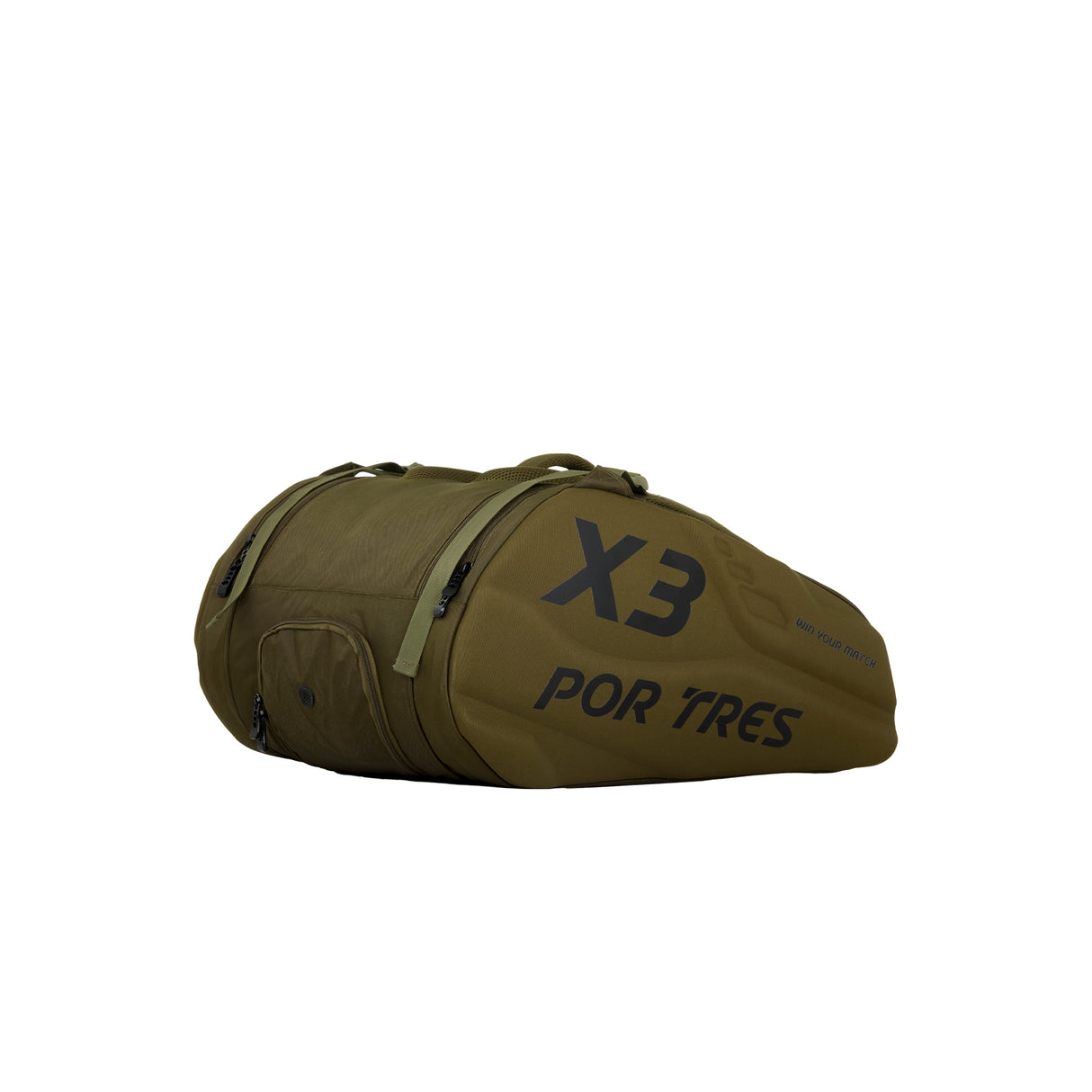 Borsone Padel Verde Militare