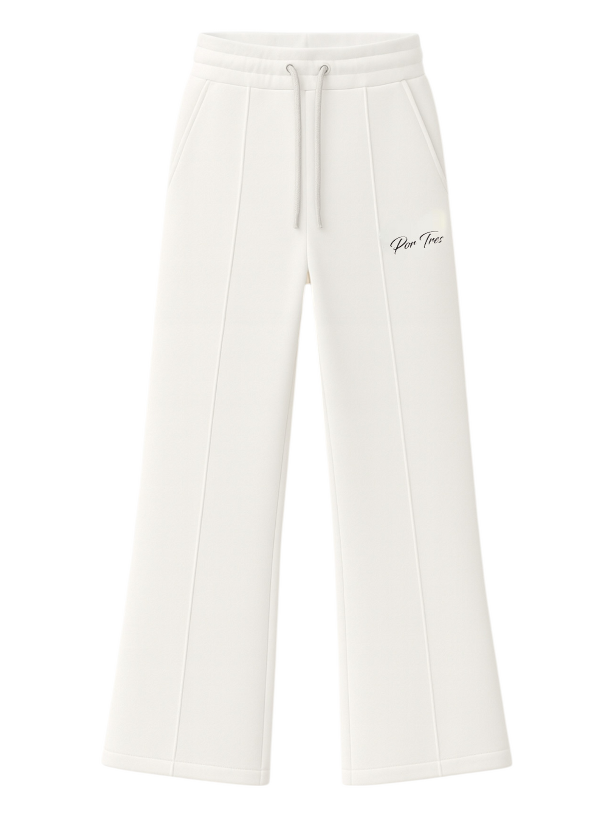Pantalone donna X3 Por Tres Alberta – modello felpa a zampa bianco