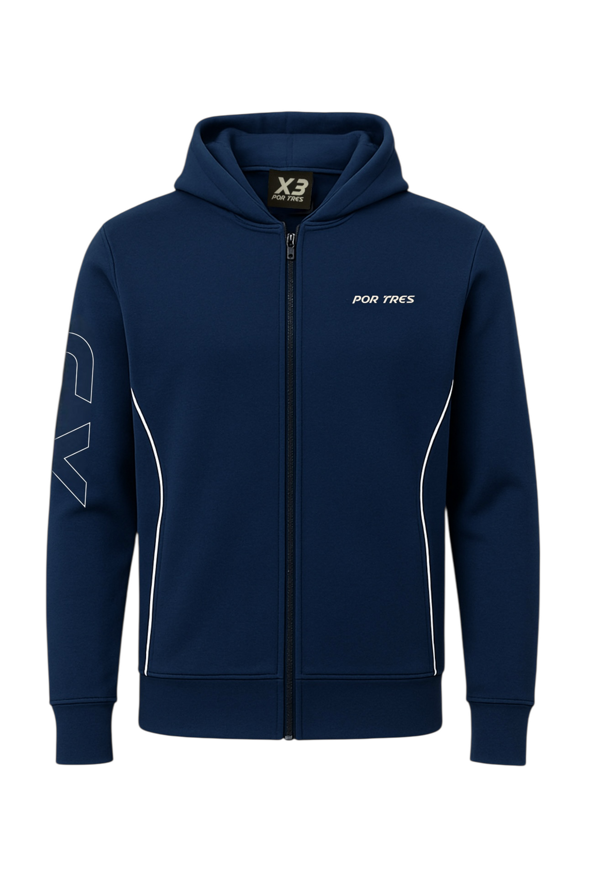 Felpa Arizona uomo full zip blu