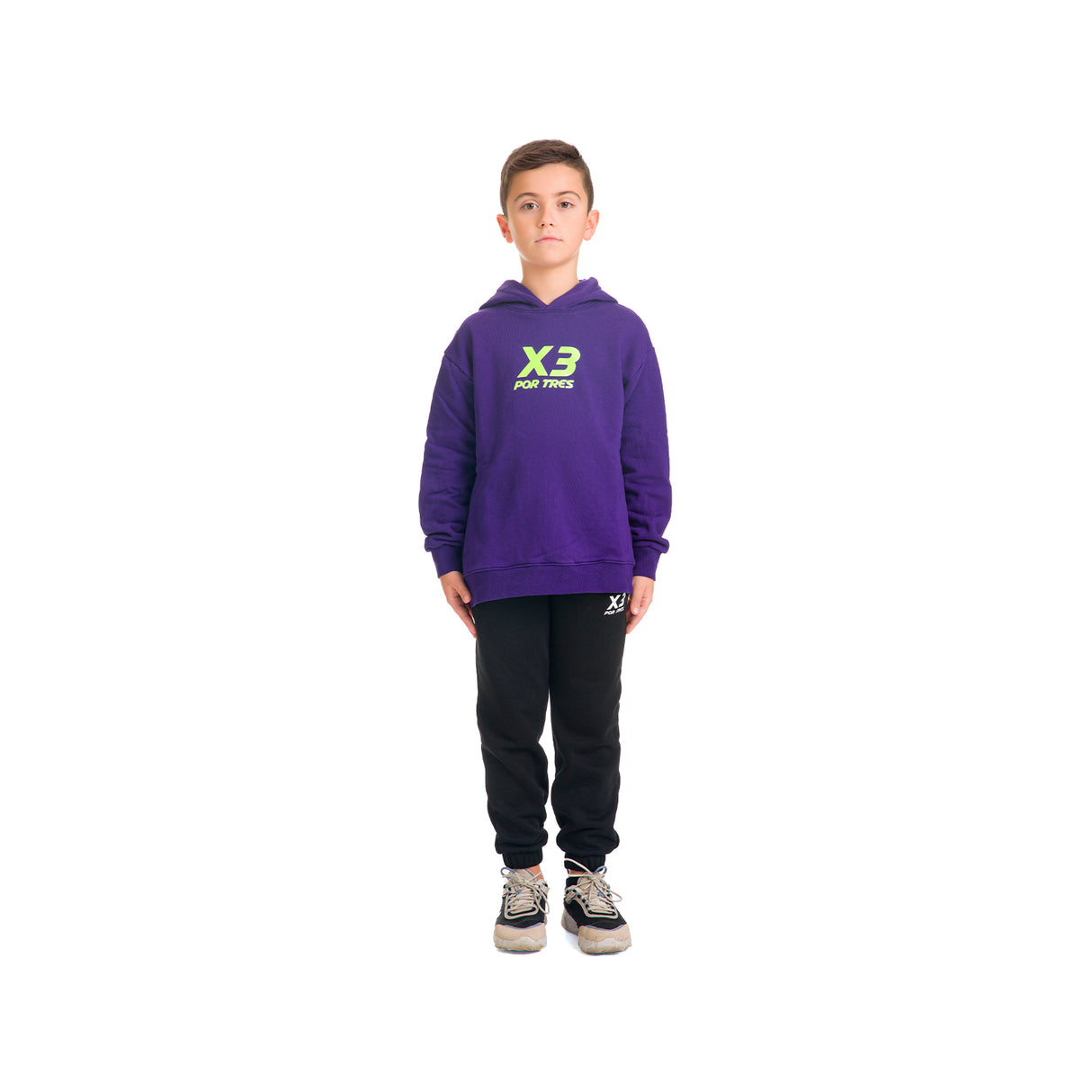 Felpa con cappuccio Poland Kids Viola