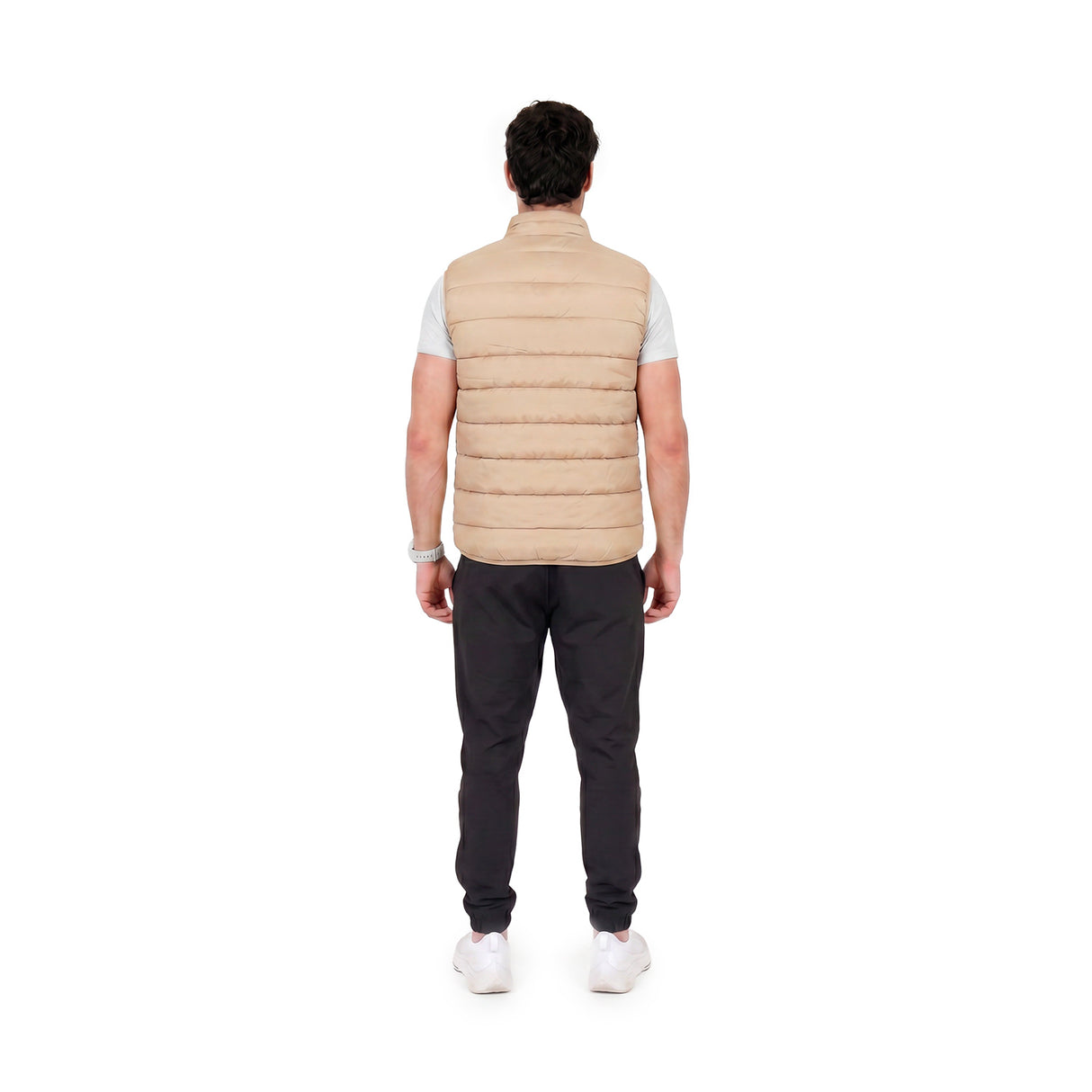 CANADA Beige Smanicato Imbottito X3 Por Tres
