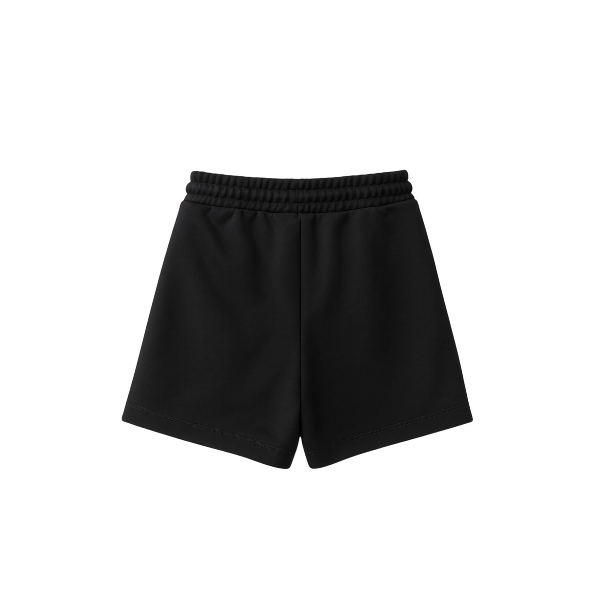 Pantaloncino Cuba Donna Nero con Logo Nero