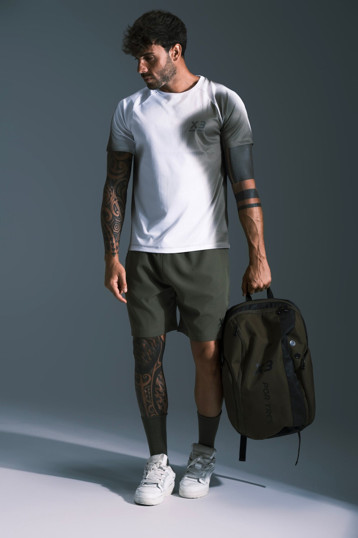 T-shirt Dallas Verde Militare