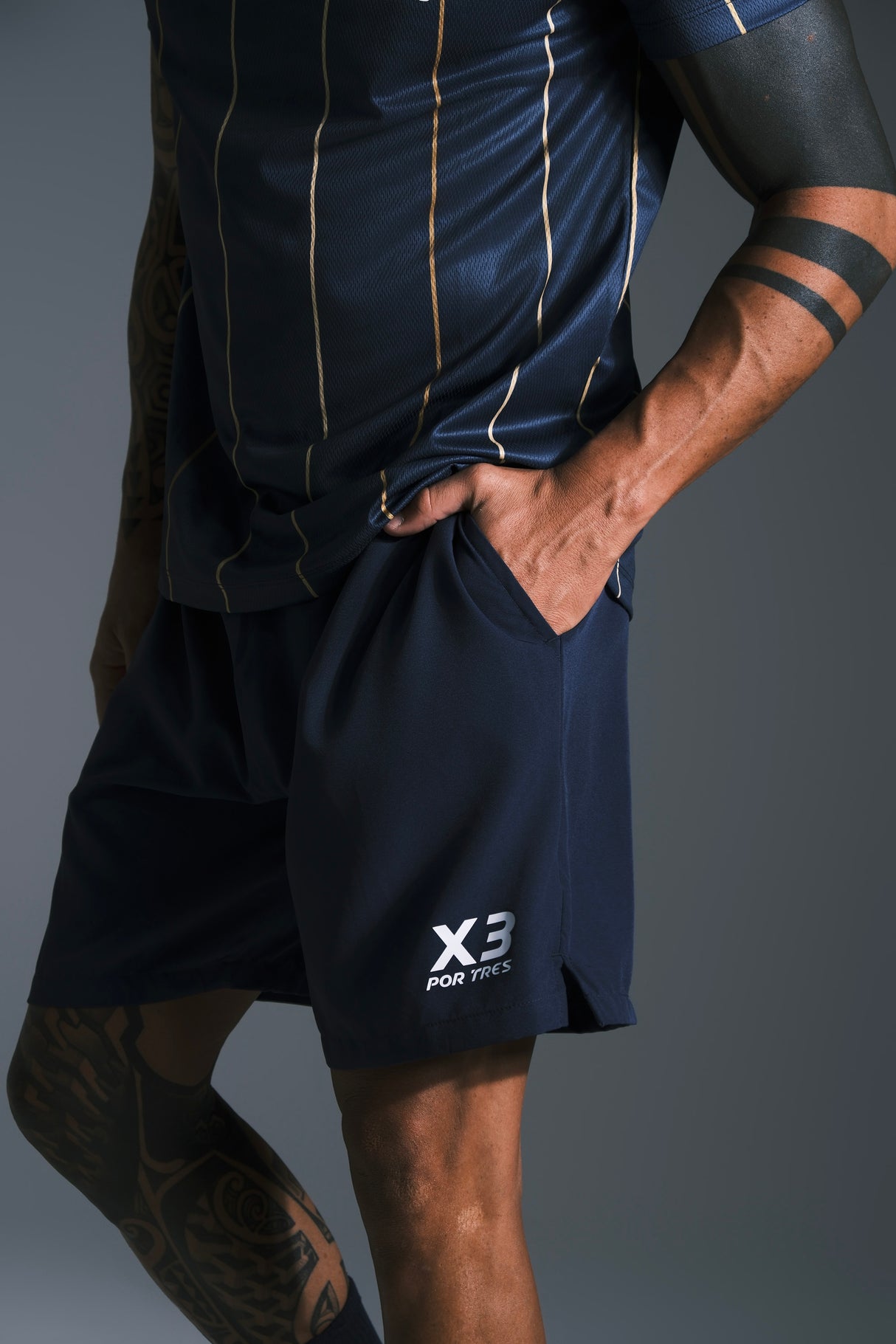 Pantaloncino Mendoza Uomo Blu