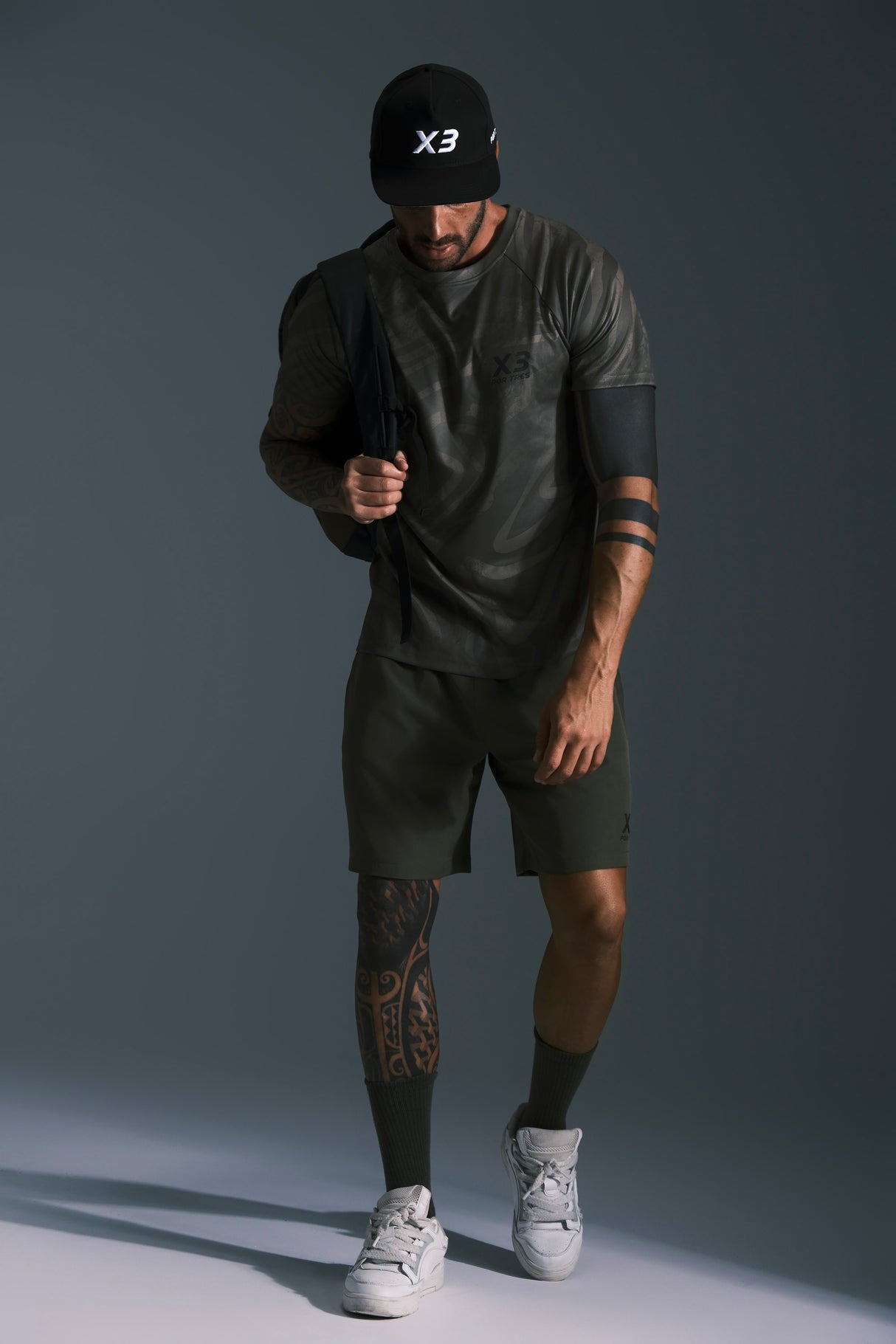 Pantaloncino Mendoza Uomo Verde Militare