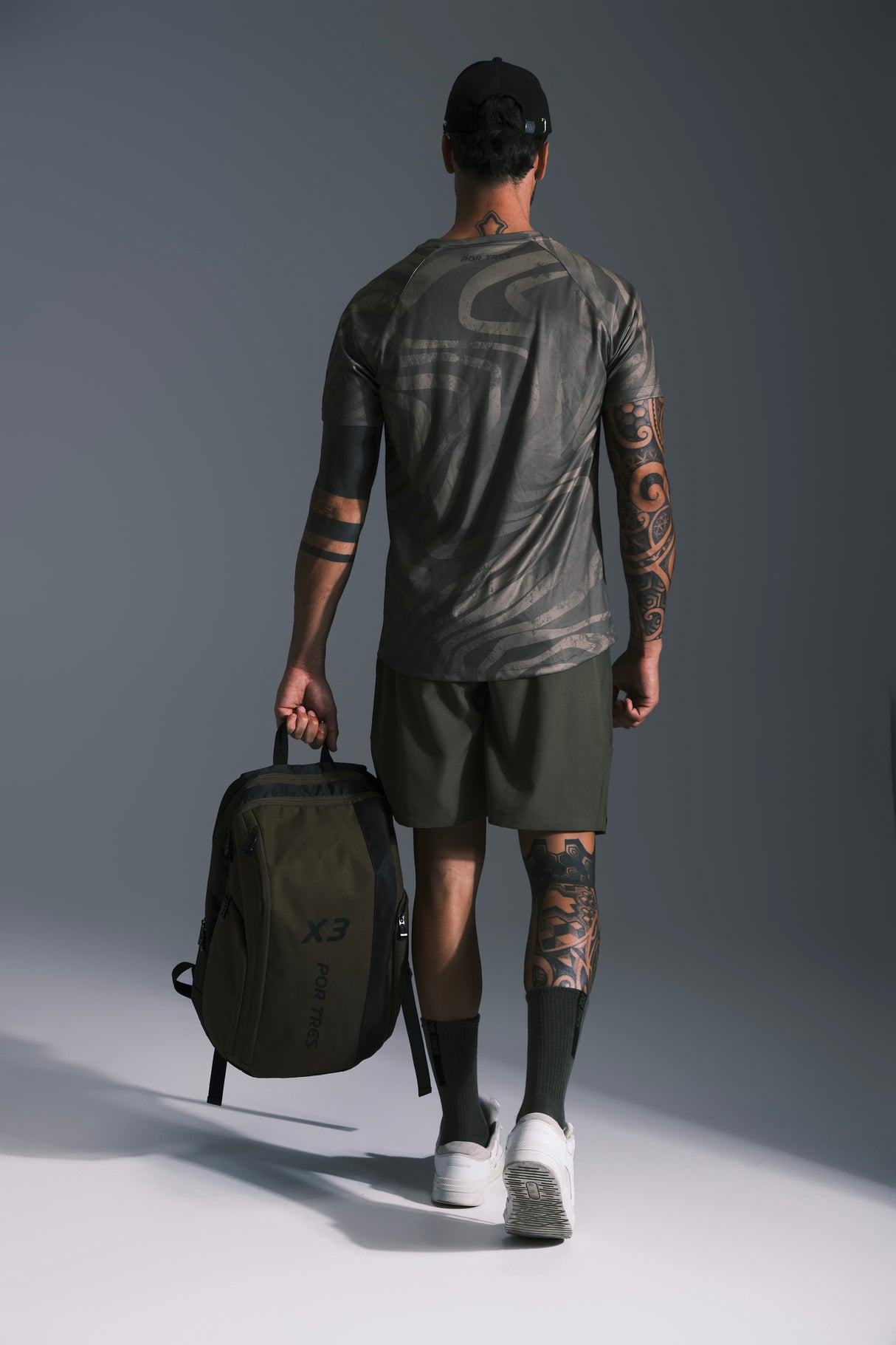 Pantaloncino Mendoza Uomo Verde Militare