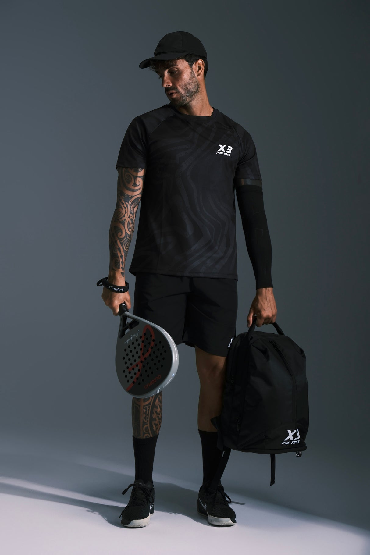 T-shirt Detroit nero