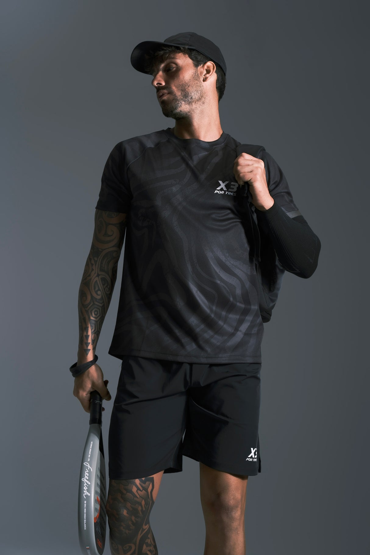 T-shirt Detroit nero