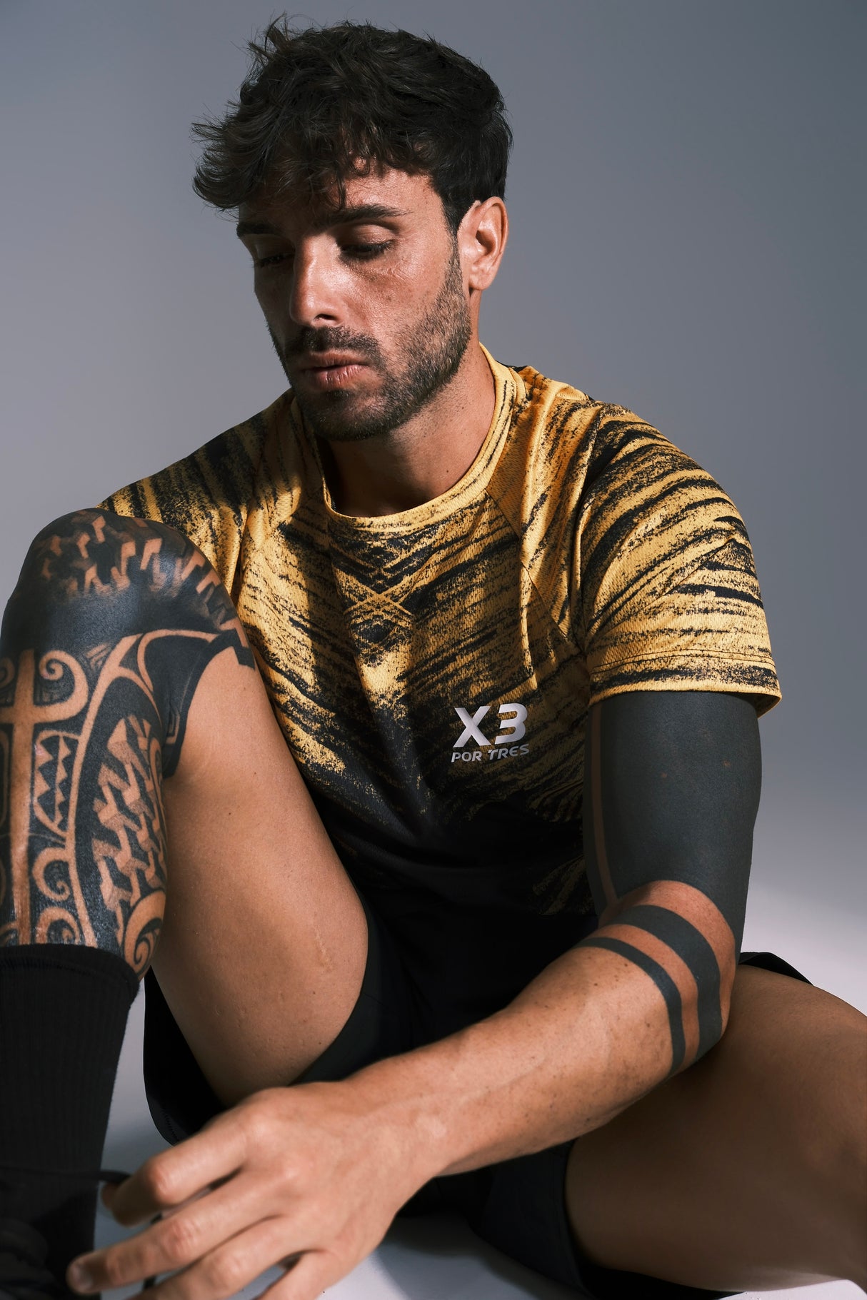 T-shirt Chicago giallo