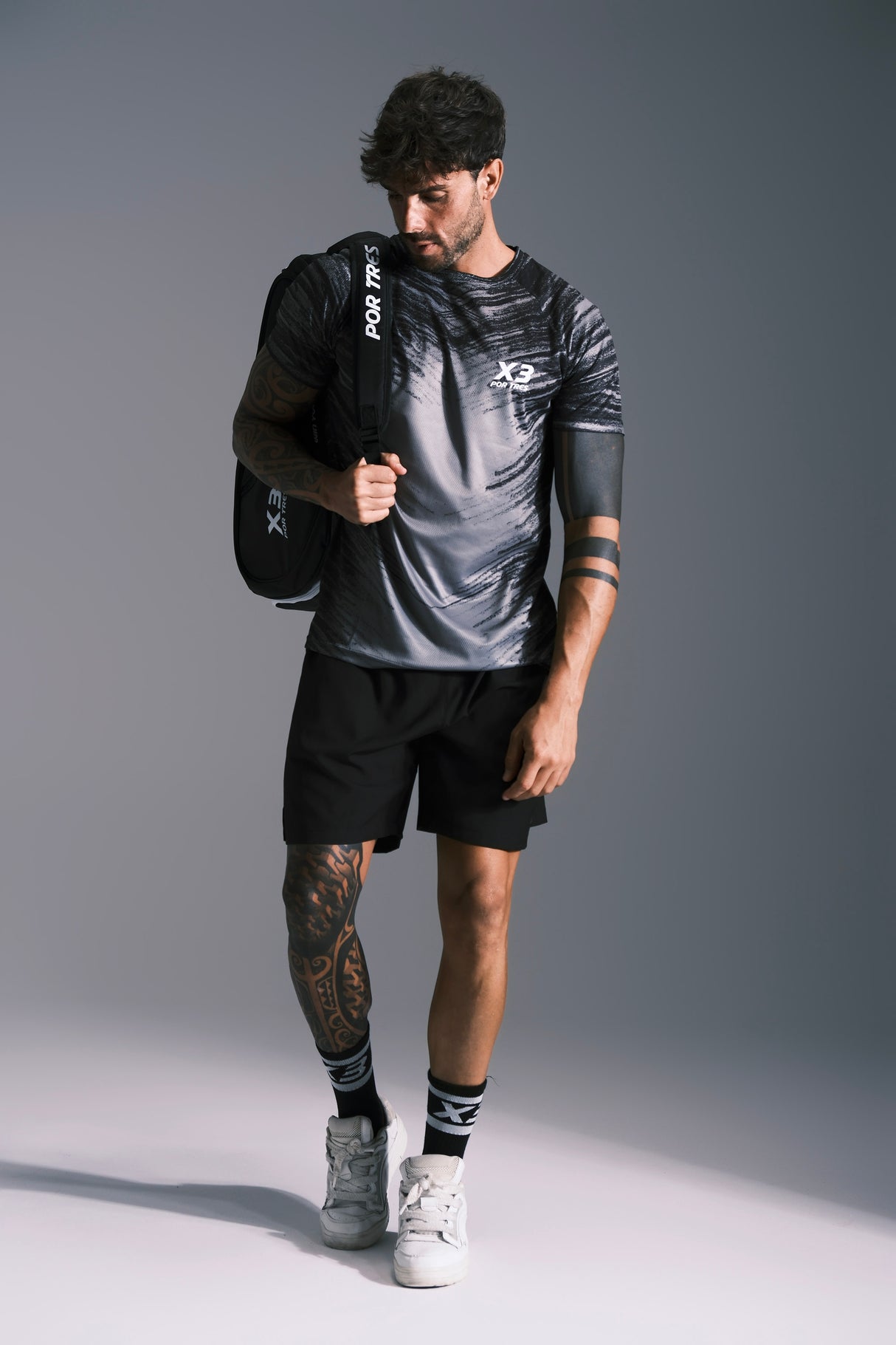 T-shirt Chicago grigio