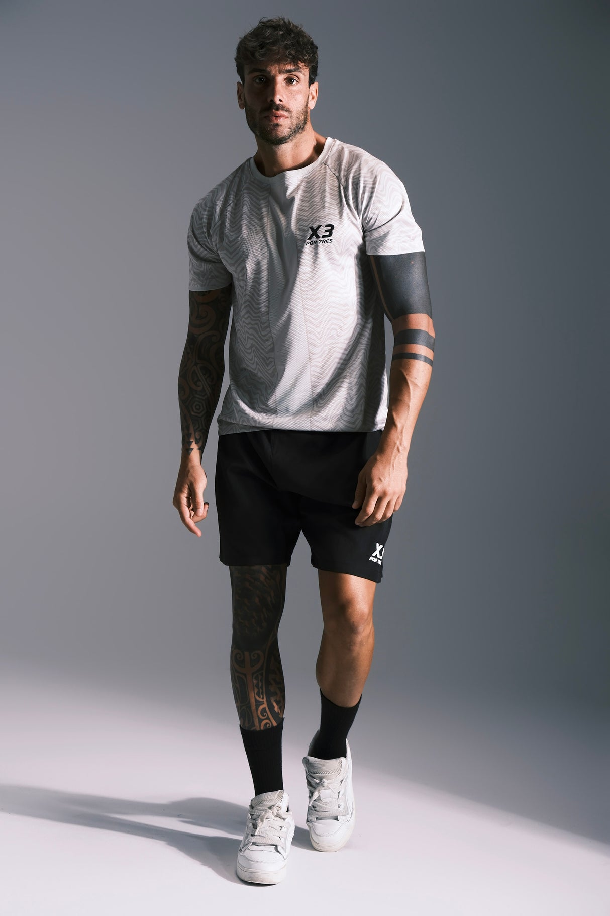 T-shirt Casablanca Uomo Beige