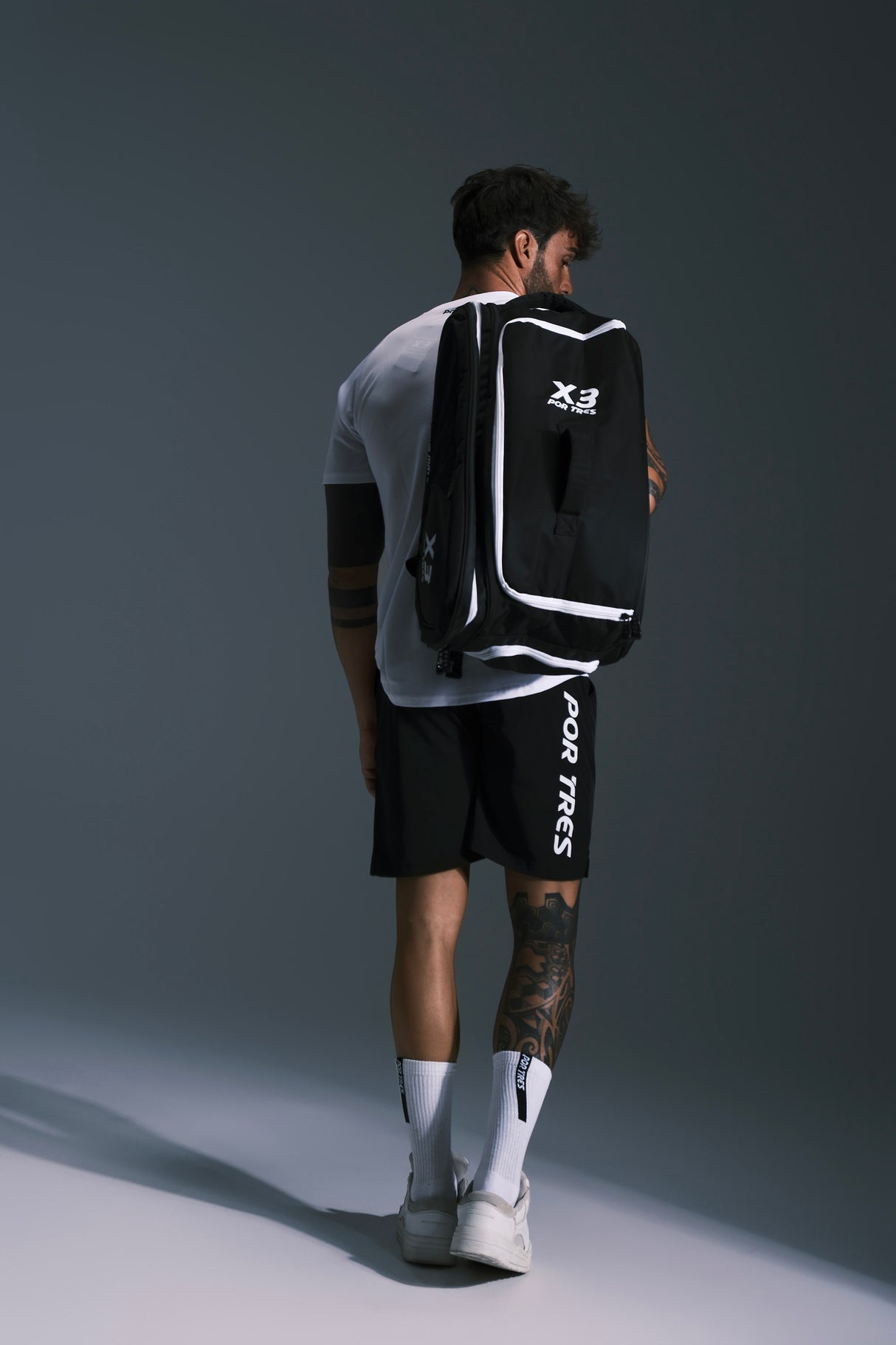 Borsone Nero e Bianco Bahia