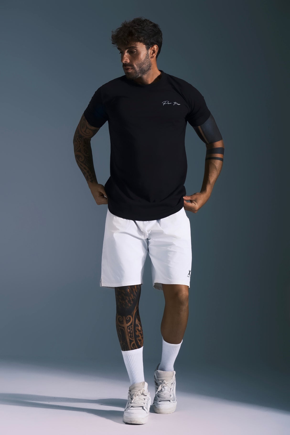 T-shirt CardIff Nera