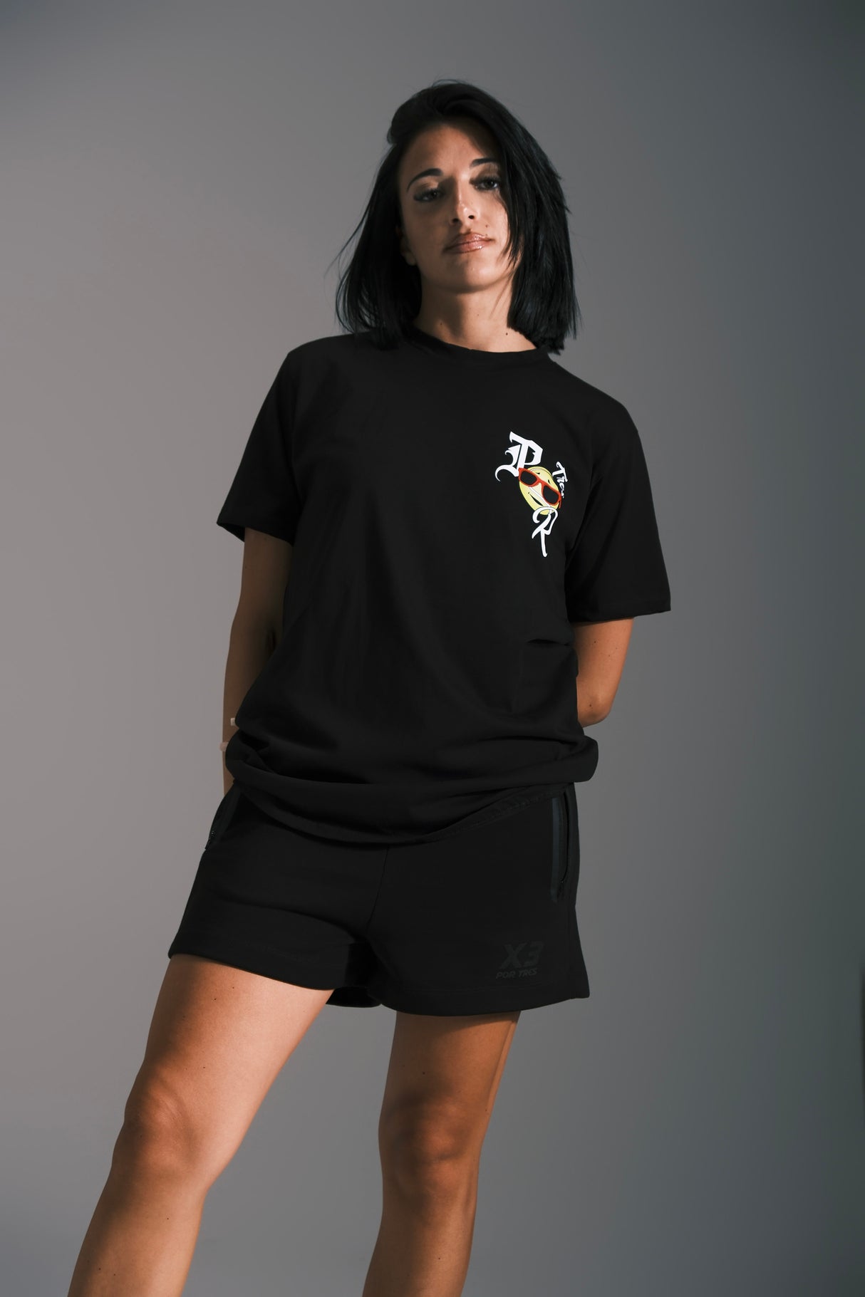 T-shirt Exeter Unisex Nera