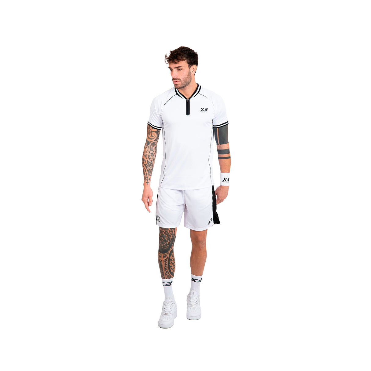 Polo Leeds Uomo Bianco