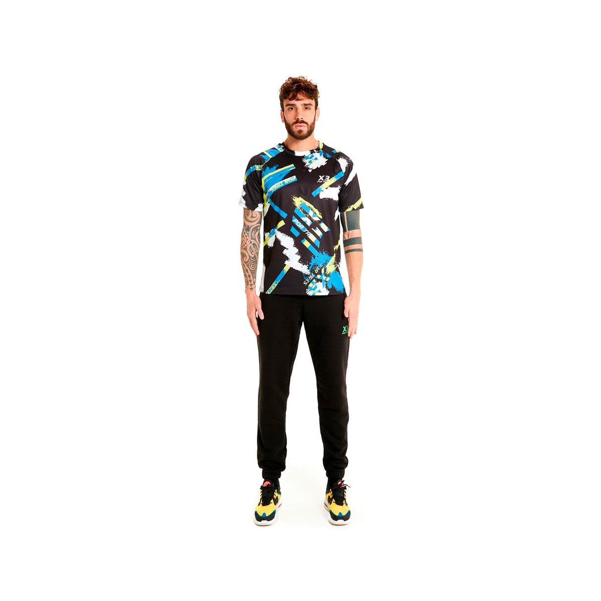 T-shirt Malaga Uomo Nero