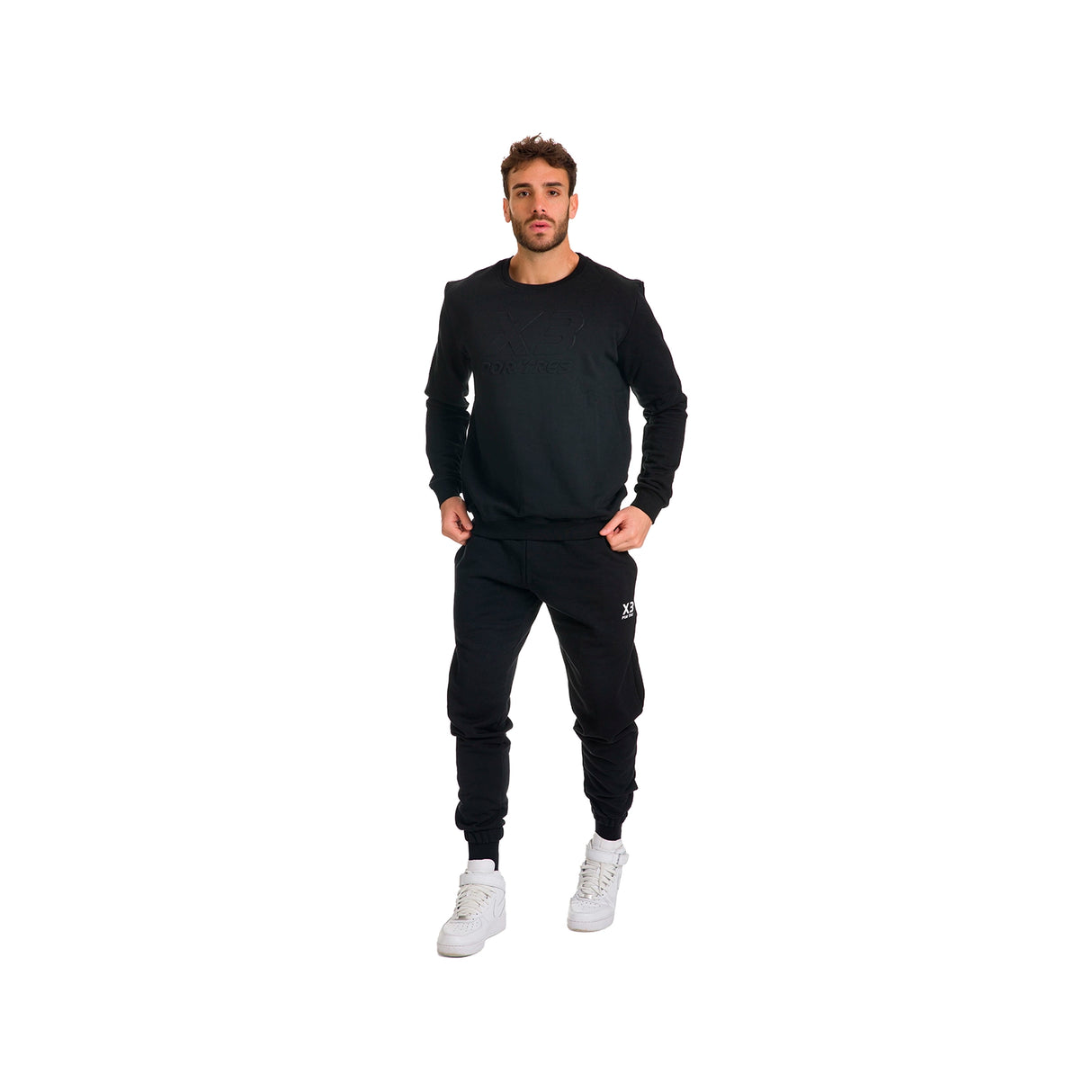 Felpa Repubblica Dominicana Uomo Nera