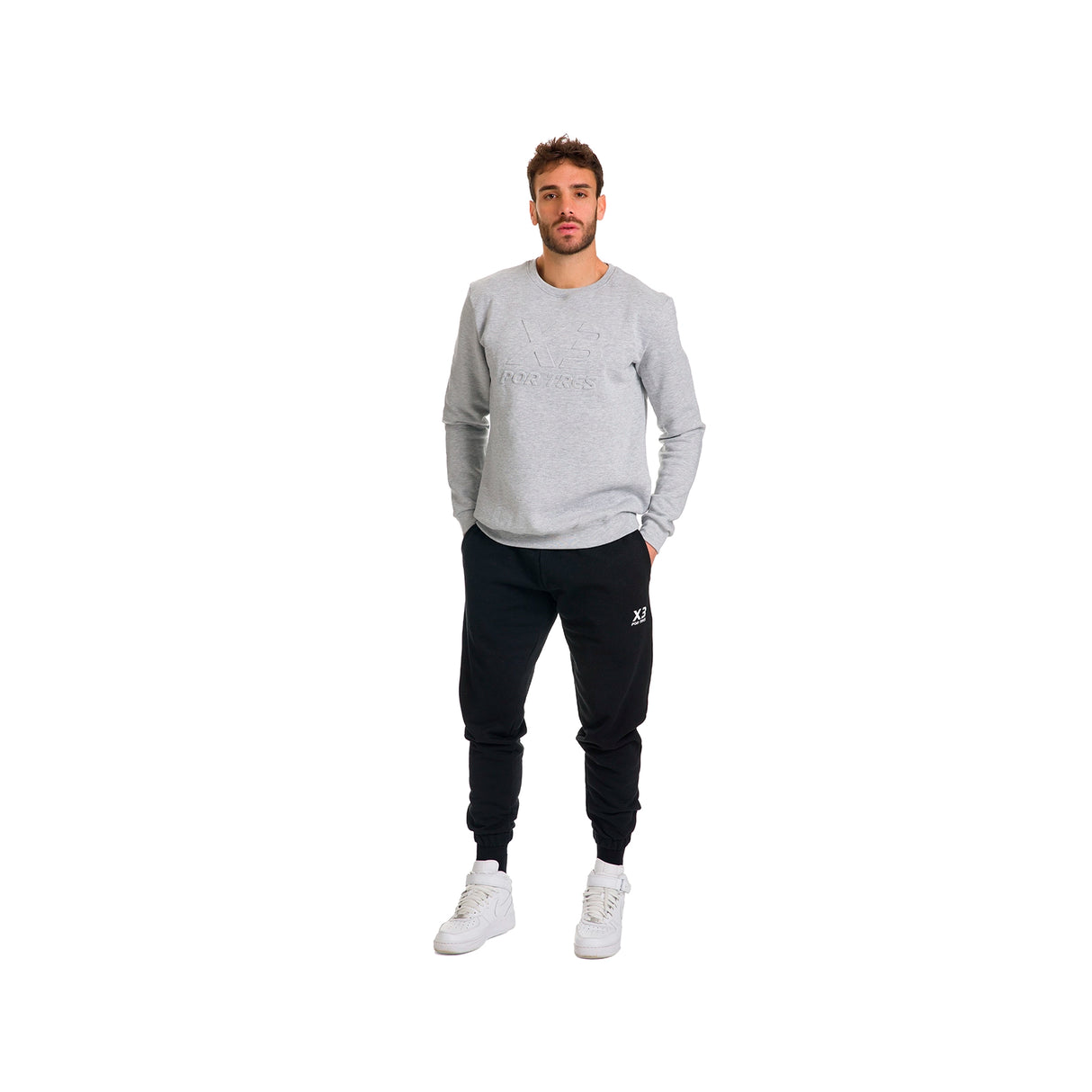 Felpa Repubblica Dominicana Uomo Grigia