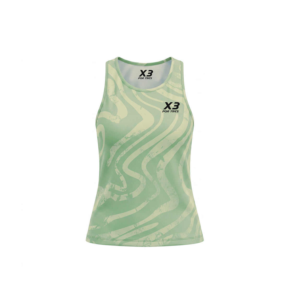 MALESIA Verde Canotta Donna