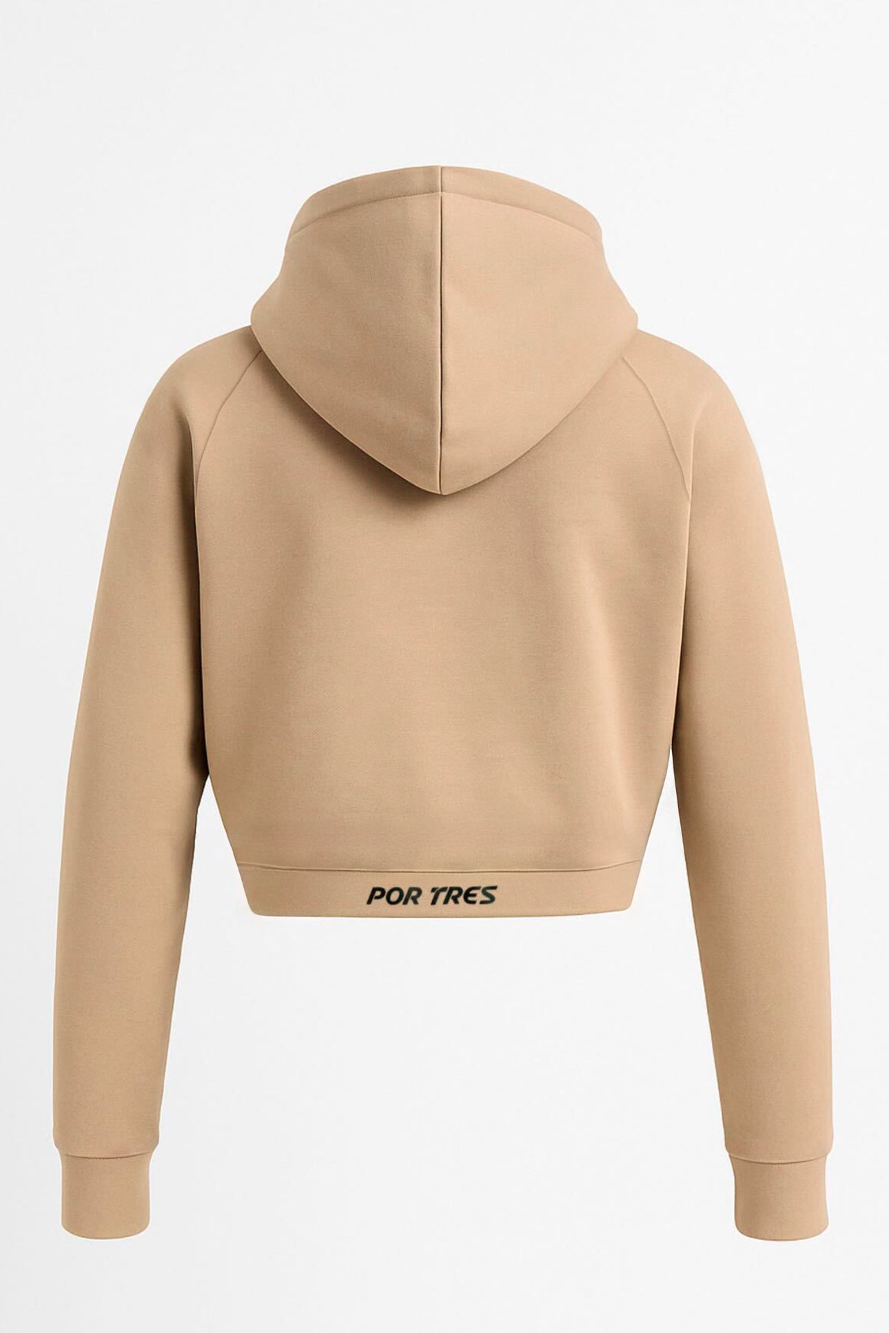 Felpa crop donna Ontario con cappuccio