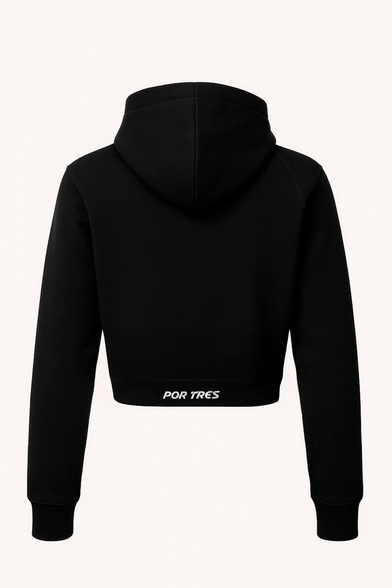 Felpa crop donna Ontario con cappuccio