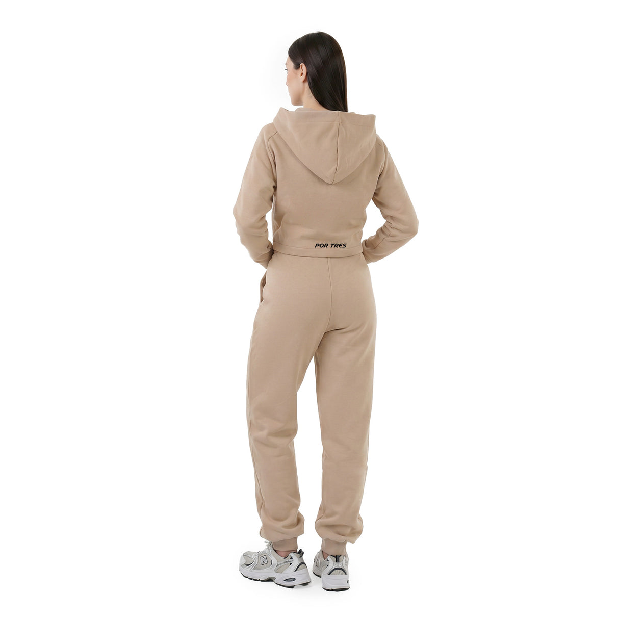 OTTAWA Beige - Pantalone donna felpa