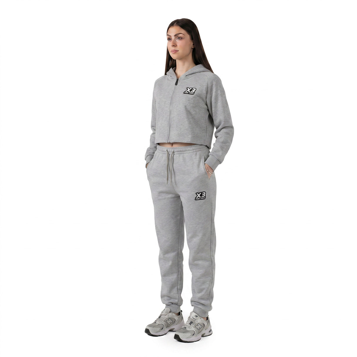 OTTAWA Melange - Pantalone donna felpa