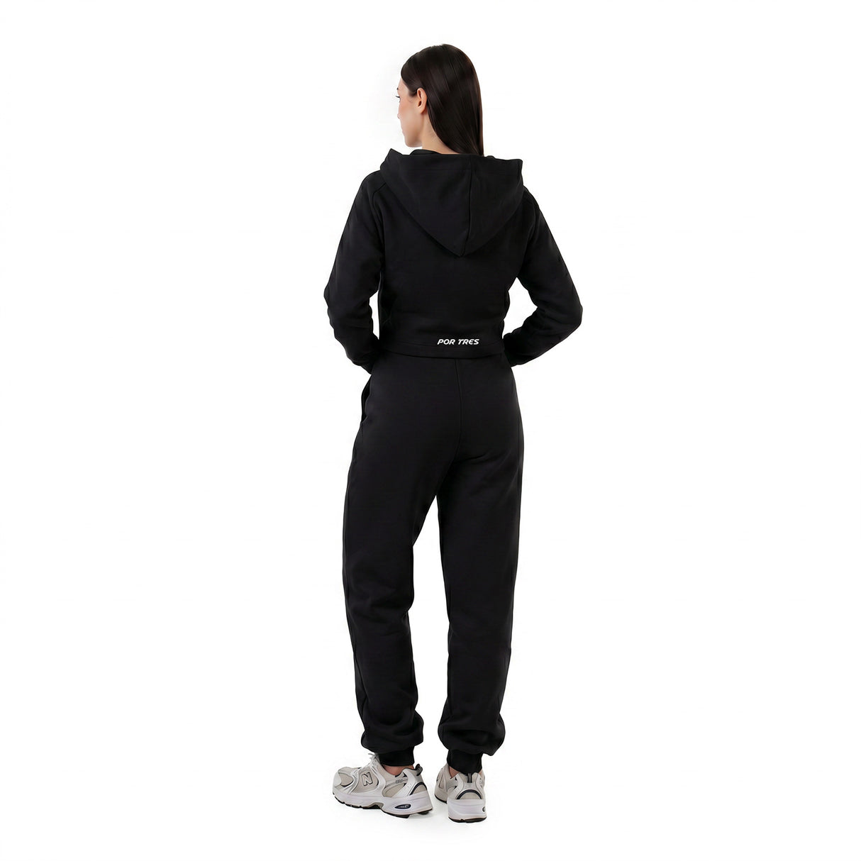 OTTAWA Nero - Pantalone donna felpa