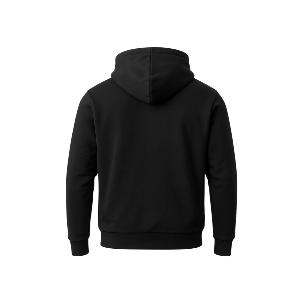 Felpa Peru' Unisex Nera con logo Nero