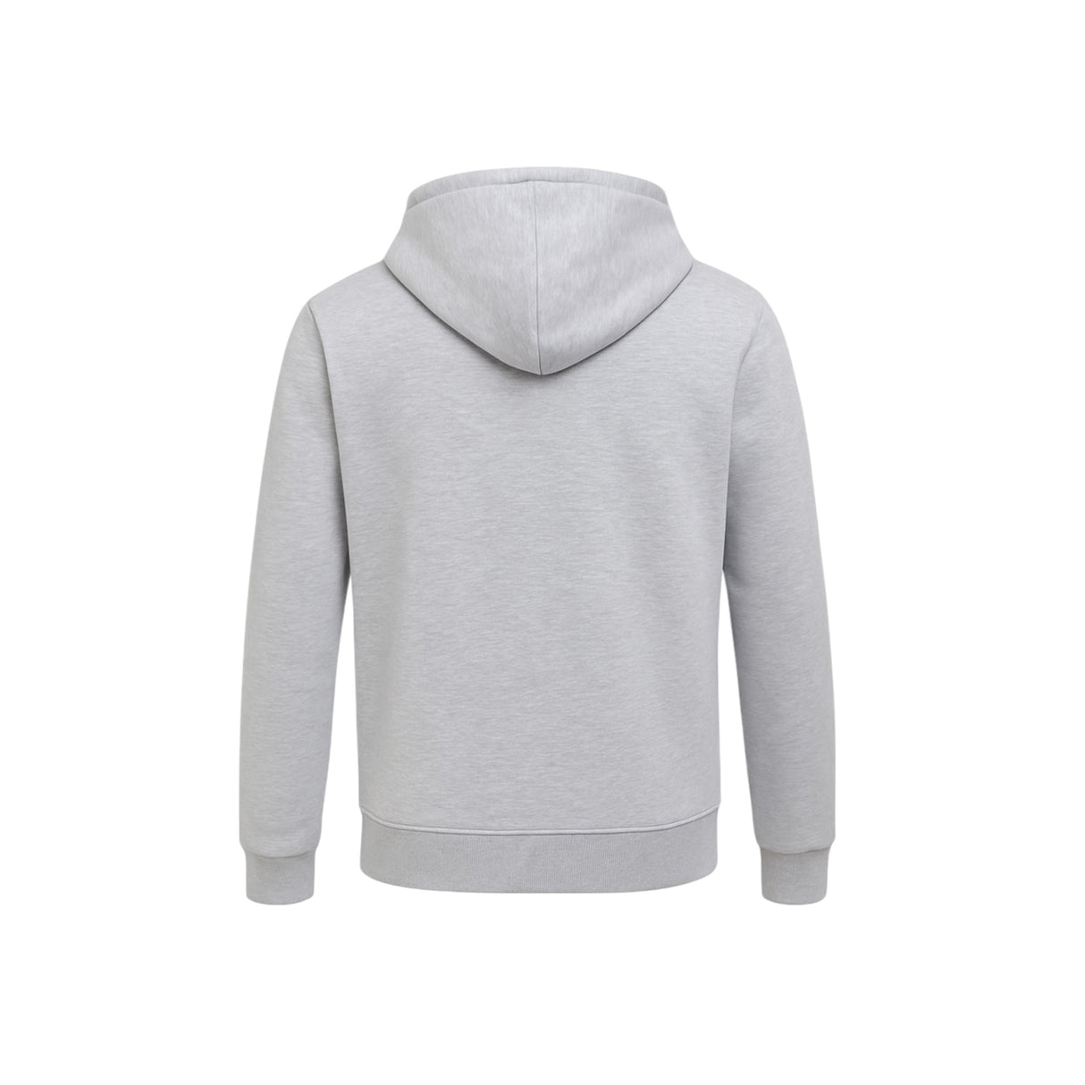 Felpa Peru' Unisex Grigia con logo Nero