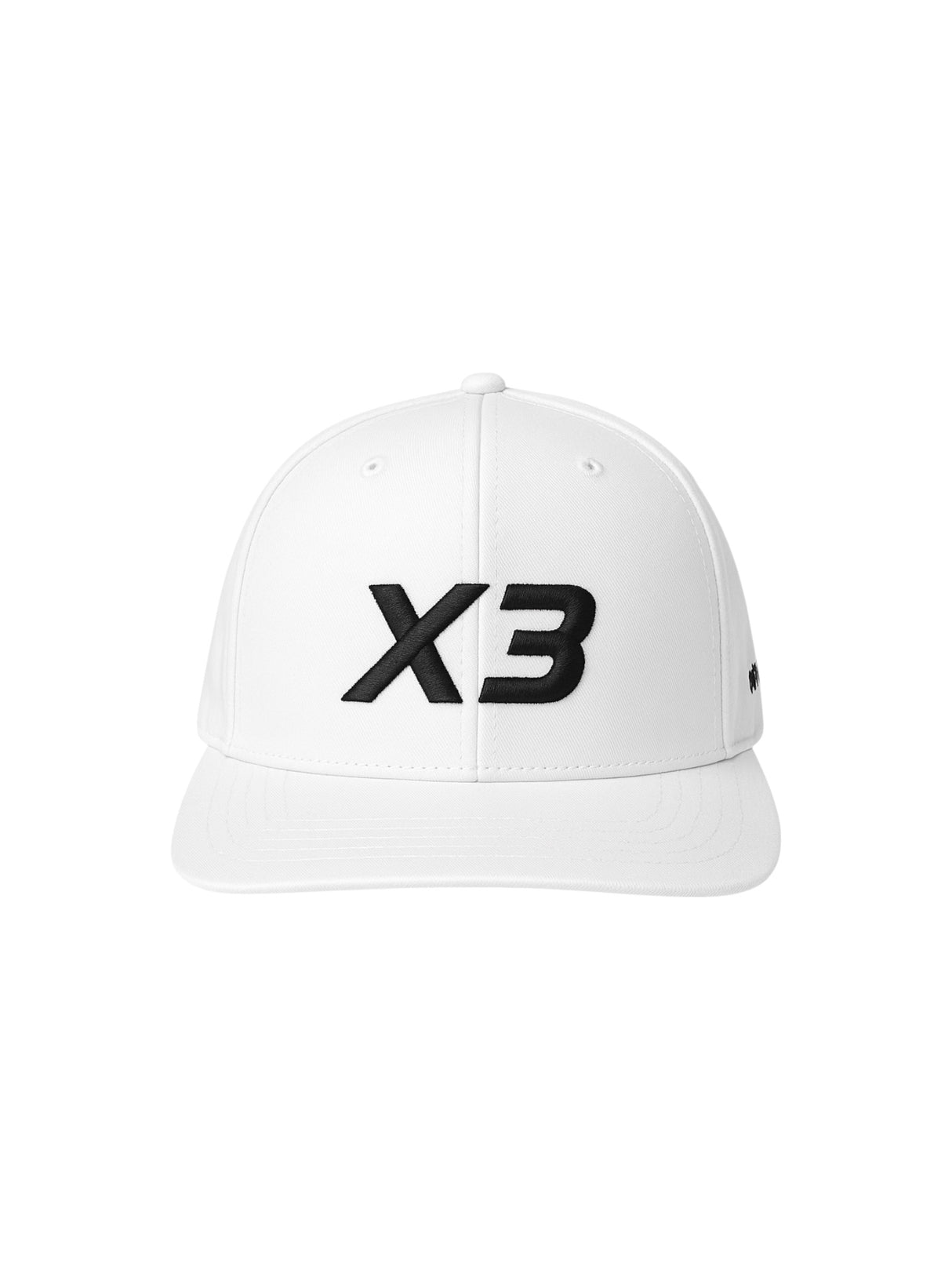 Cappellino con visiera larga bianco