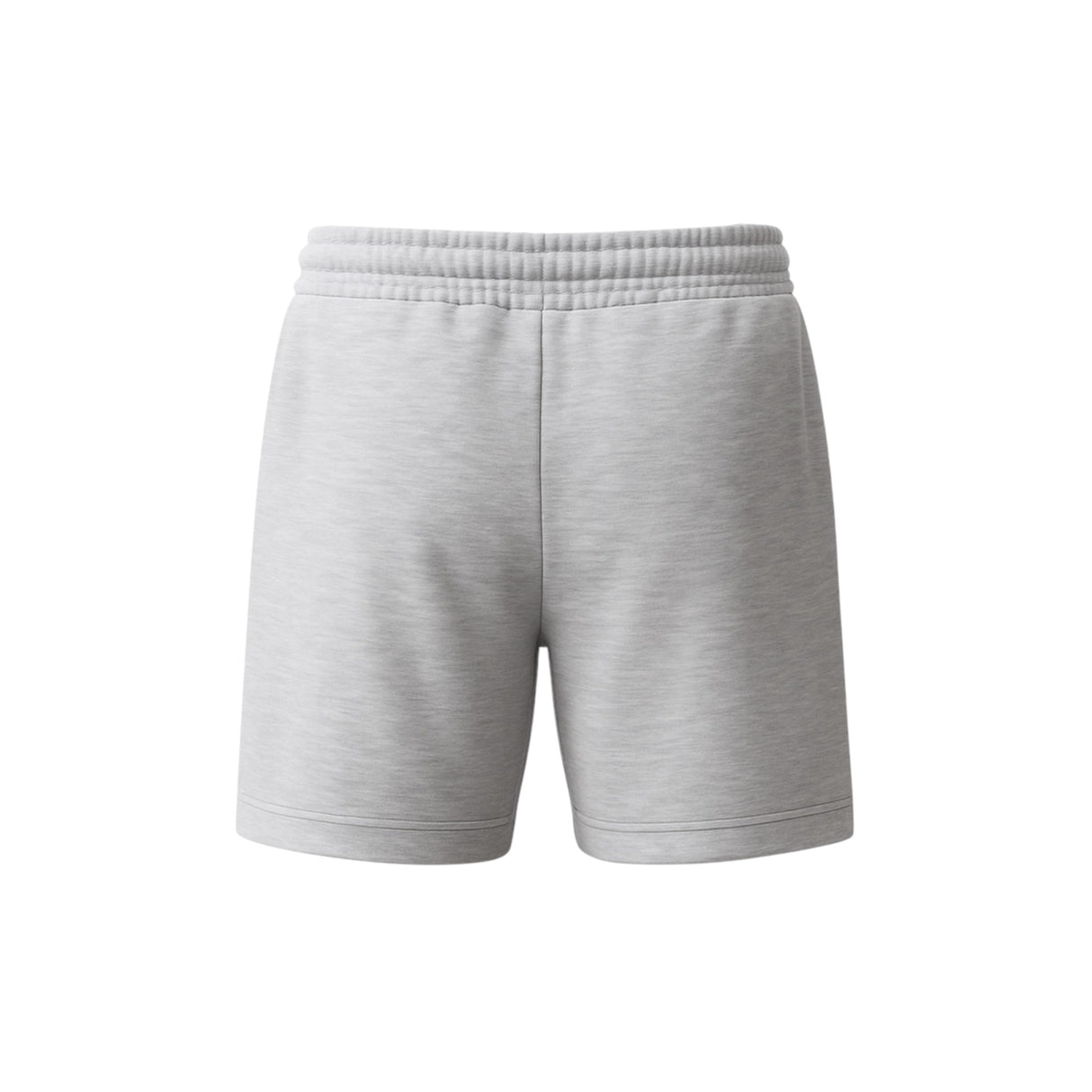 Pantaloncino Porto Rico Uomo Grigio con logo Nero 100% Cotone