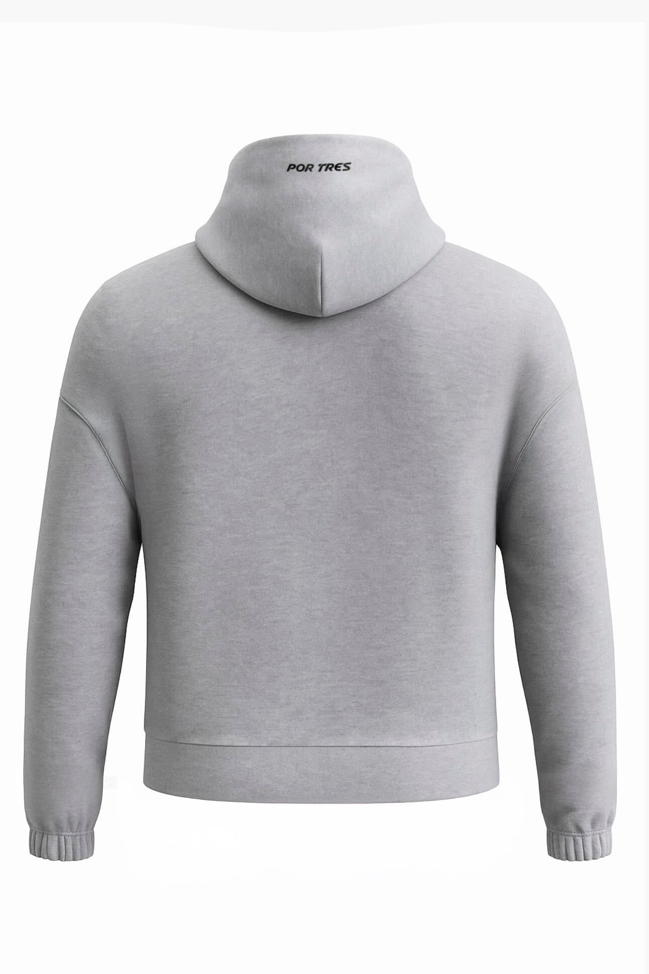 Felpa donna Quebec con cappuccio e zip – X3 Por Tres