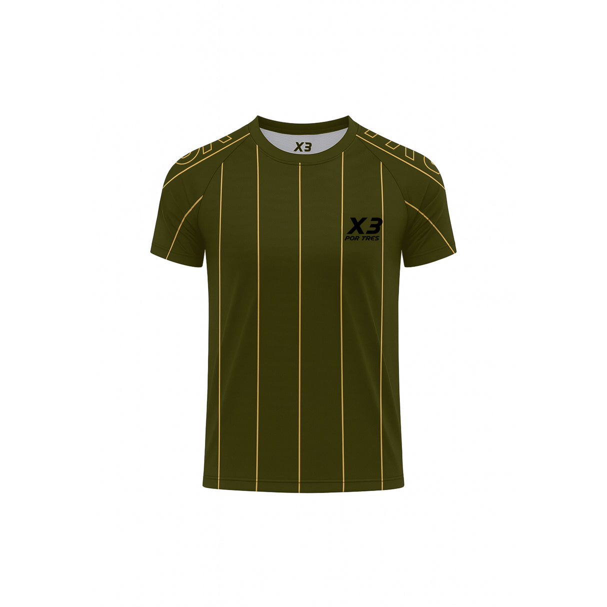 T-shirt Boston verde militare