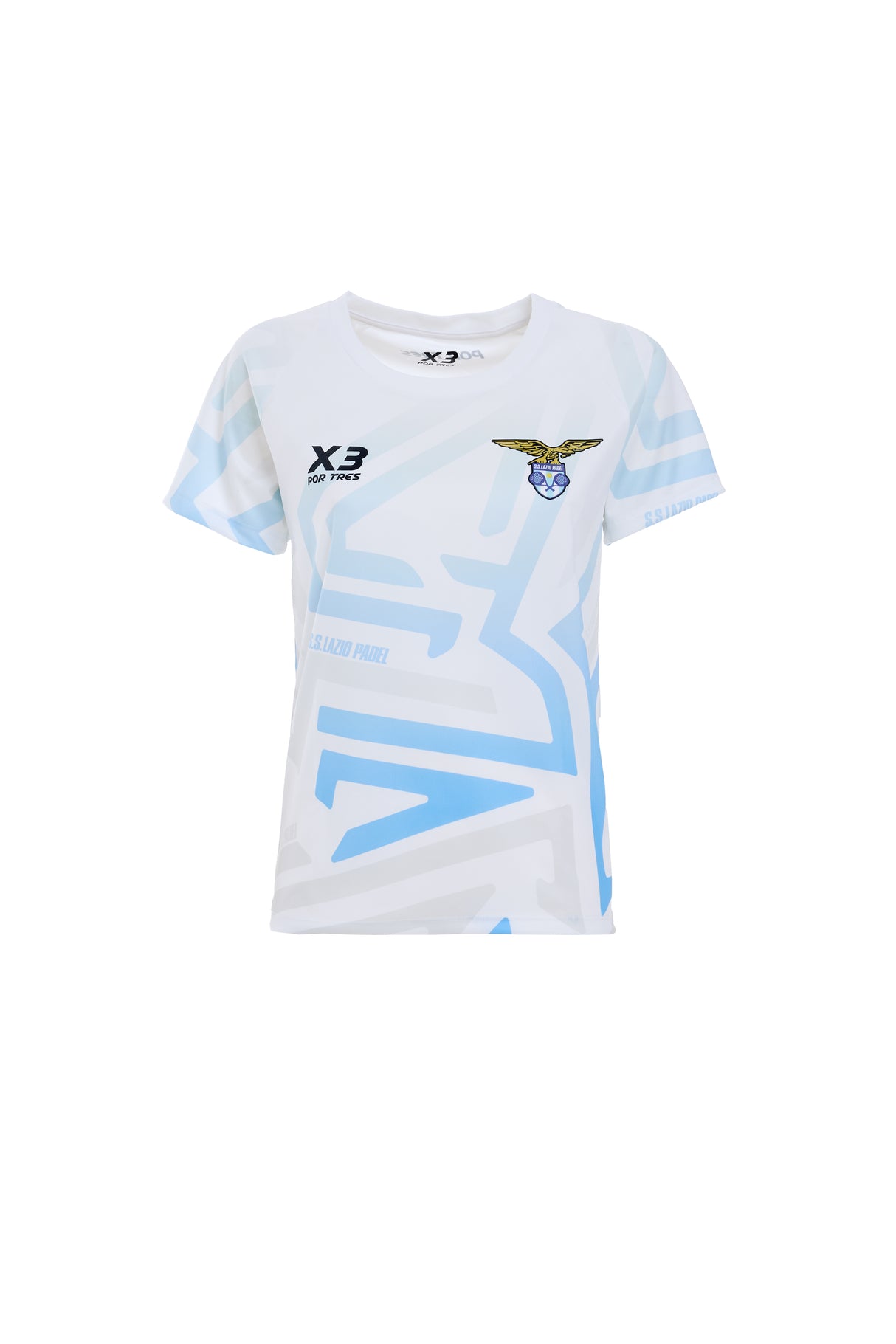 SS 2026 C WOMAN - CAPSULE LAZIO T-shirt in tessuto tecnico
