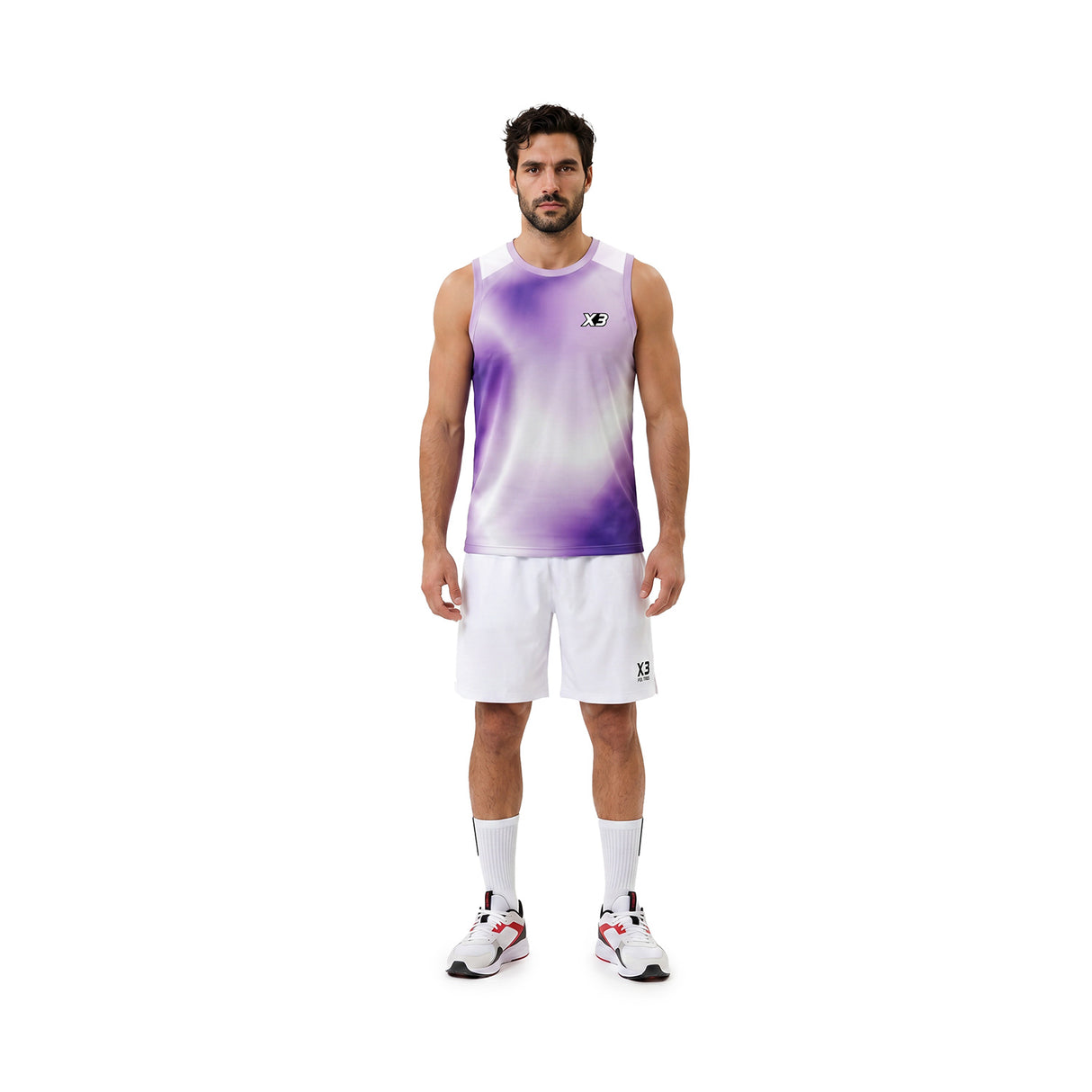 Austin Canotta Uomo Violet