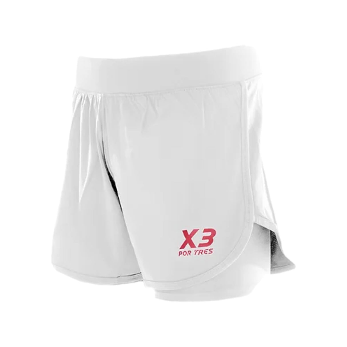 Pantaloncino Rome Donna Bianco Fucsia