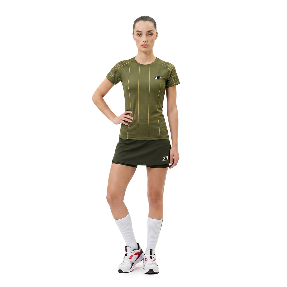 Charlotte Military T-shirt Donna
