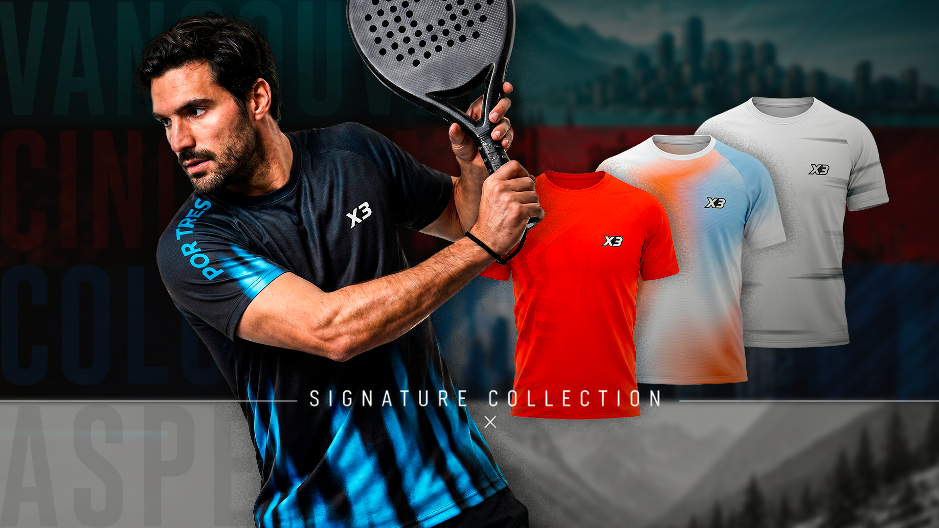 X3 Signature: abbigliamento tecnico dentro e fuori dal campo