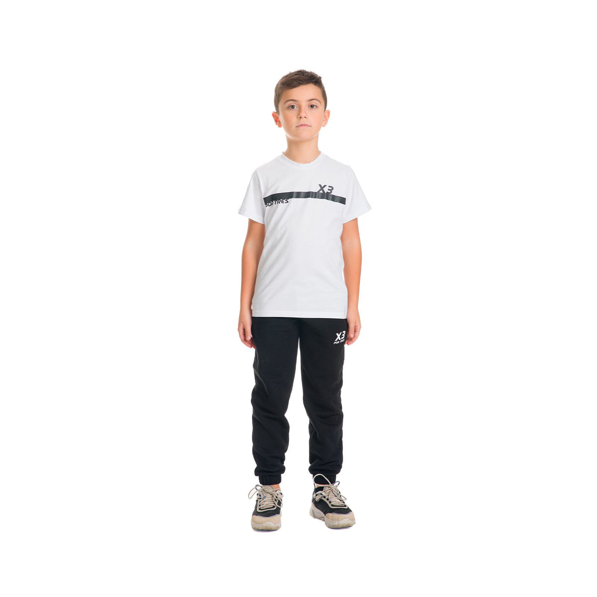 T-shirt Nederland Kids Bianco