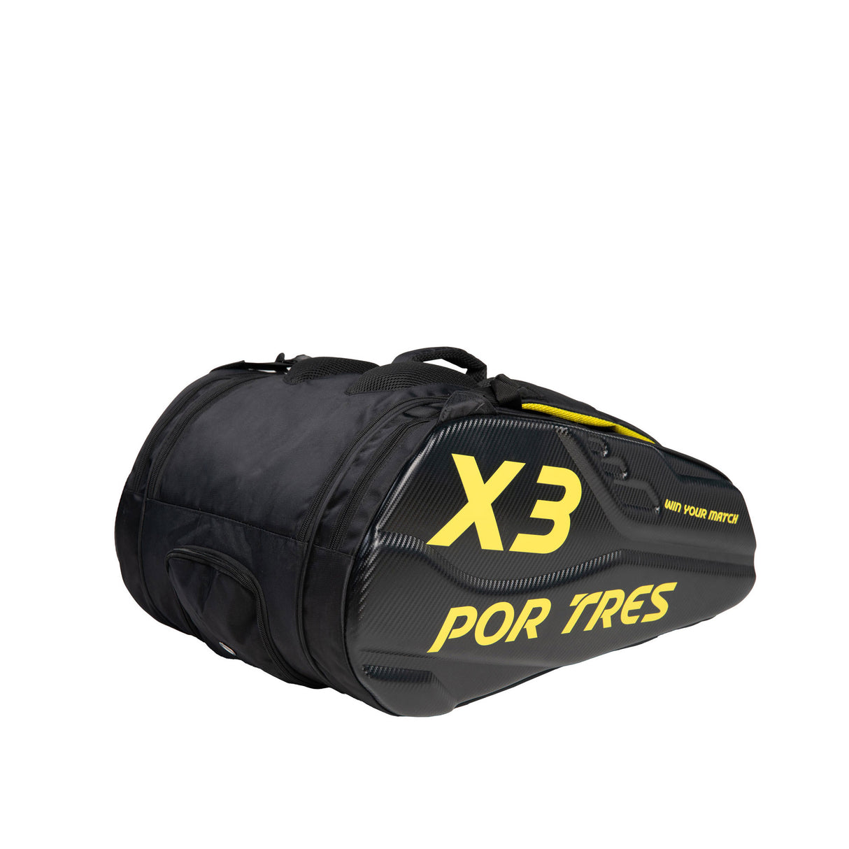 Borsone Padel Nero e Giallo