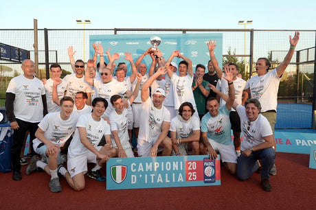 X3 POR TRES celebra il trionfo dei suoi campioni nella Serie A di Padel